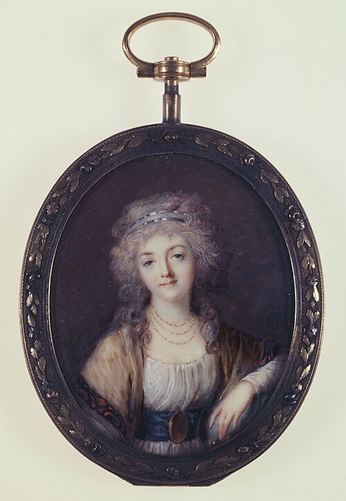 Portrait d'une jeune femme, 1790, 