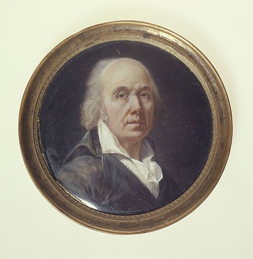 Portrait d'homme à col ouvert, 1795, 