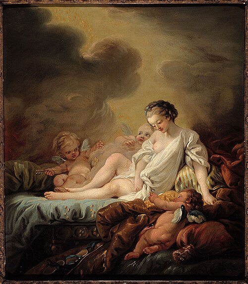 Danaé recevant la pluie d'or, 1701, 