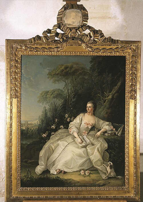 Portrait de Madame de Pompadour, 1801, 