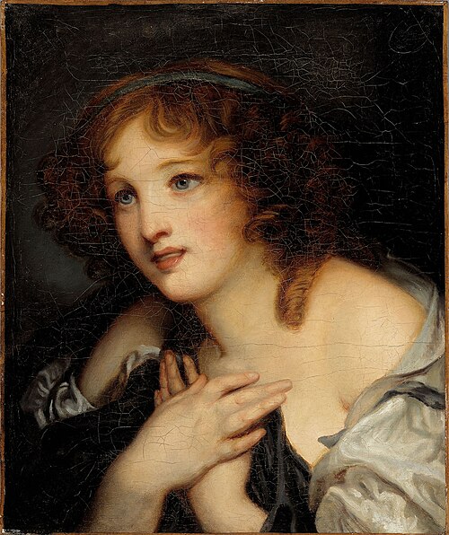 Portrait de jeune fille, 1775, 