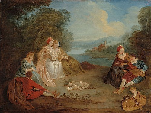 Le Repos sur la colline, 1701, 