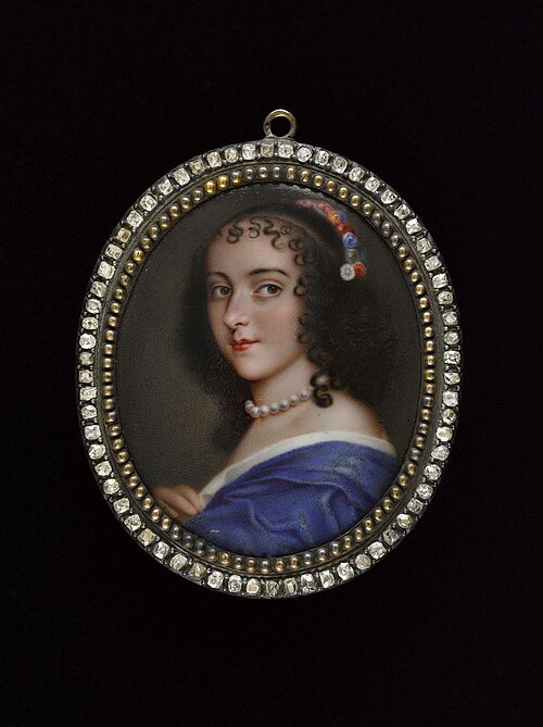Portrait présumé de Ninon de Lenclos, 1701, 