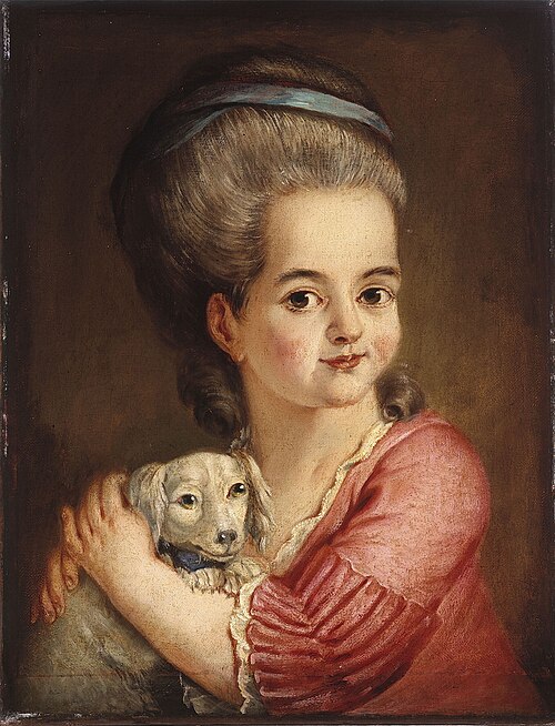 Portrait de fillette, 1751, 