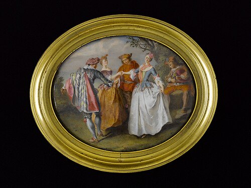 Le Moulinet d'après Nicolas Lancret, 1701, 