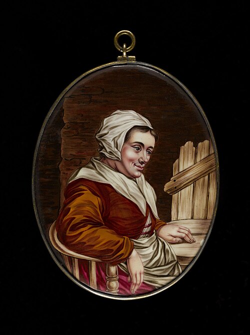 Une paysanne, 1790, 