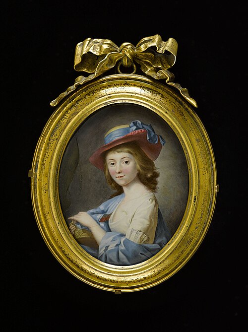 Portrait d'une jeune femme, 1790, 