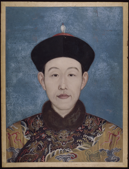 Portrait of Emperor Qianlong, 1736, 