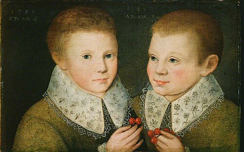 Portrait of Two Brothers, 1586, 