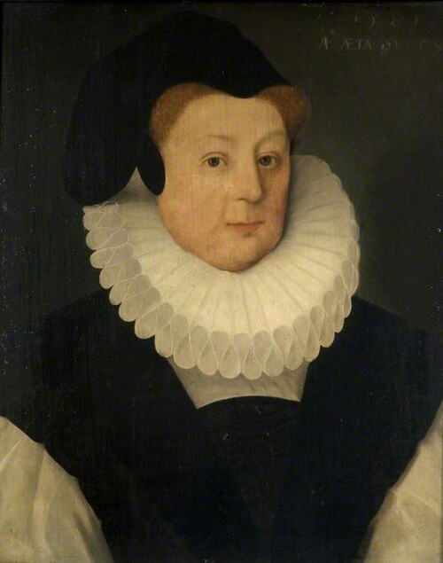 Portrait of Katherine, Lady Gresley, 1585, 