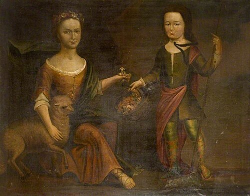 Two Children Of The Holte Family, 1775, 