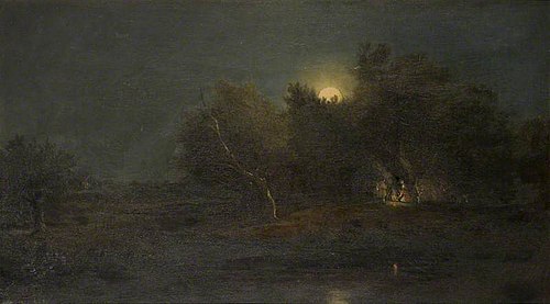 Moonlight Scene, 1825, 