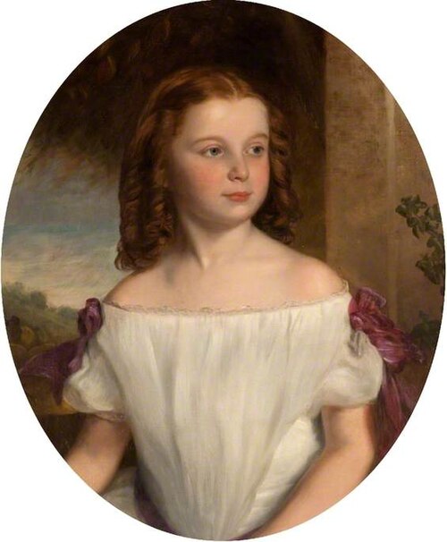 Portrait Of Helen Howard Evans, 1862, 