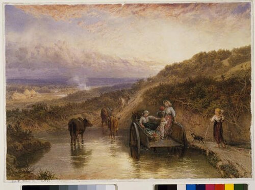 Bringing Home the Cattle, 1874, 