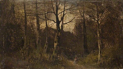 Path Through A Wood, 1850, 