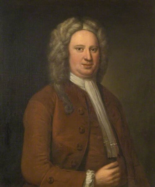 Portrait Of An Unknown Man, Possibly Clobery Holte, 1730, 