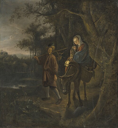 Rest on the Flight into Egypt, 1850, 