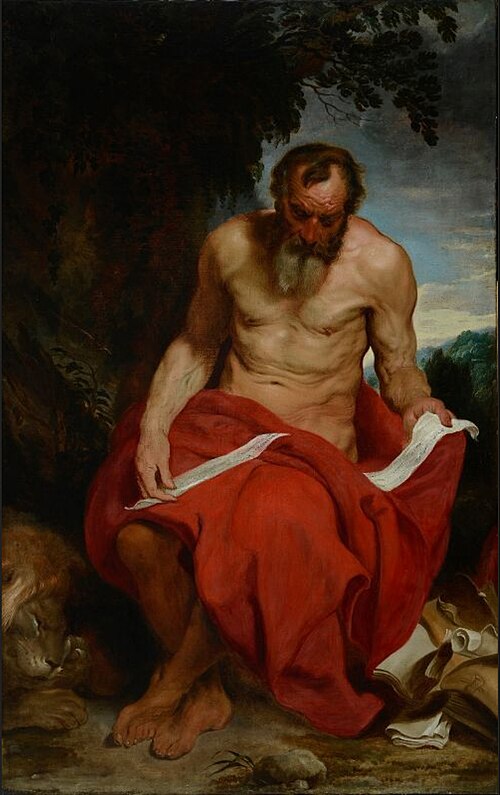 Saint Jerome, 1620, 