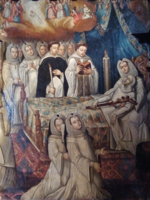 Morte da Princesa Santa Joana, 1734, 
