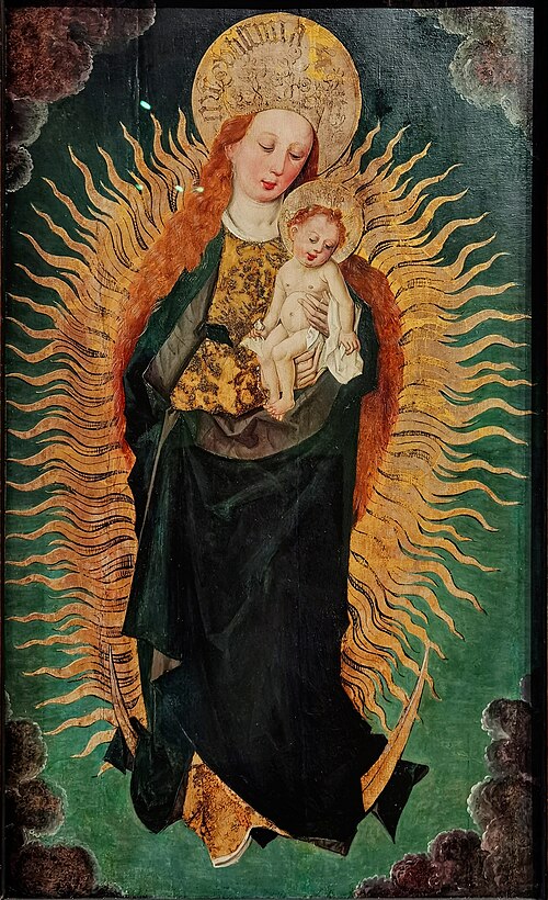 Vierge à l'Enfant sur le croissant de lune, 1470, 