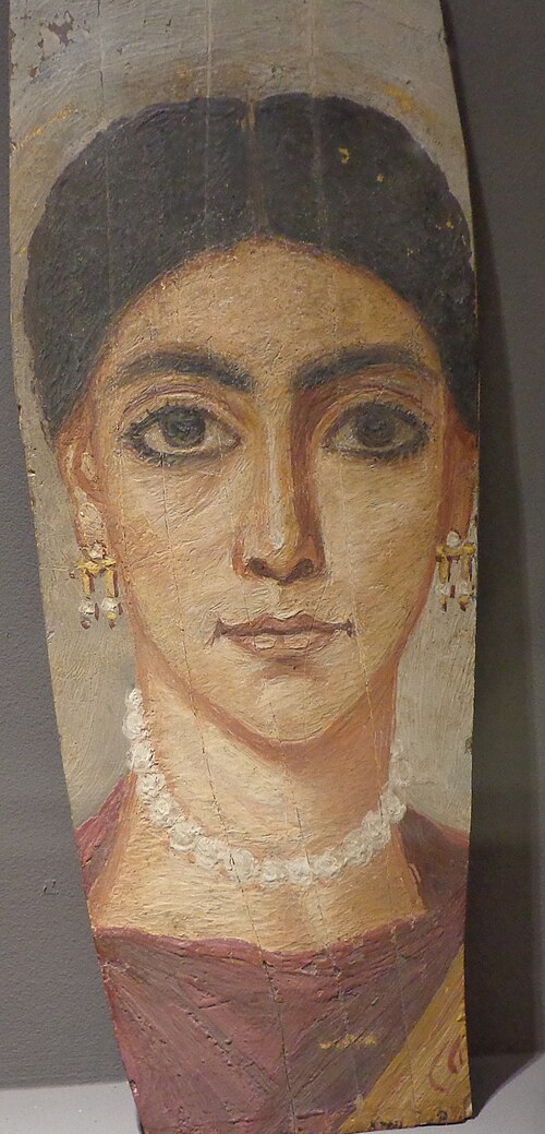 Young Woman with Earrings and Pearl Necklace, , 