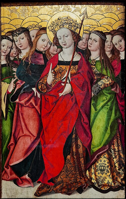 Sainte Ursule et ses compagnes, 1510, 