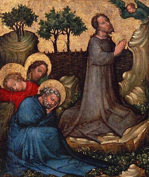 Le Christ au Mont des Oliviers, 1420, 