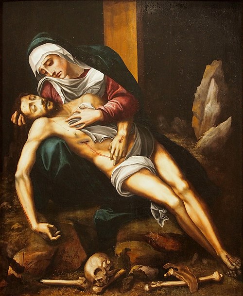 Piedad, 1560, Francisco de Castillejo