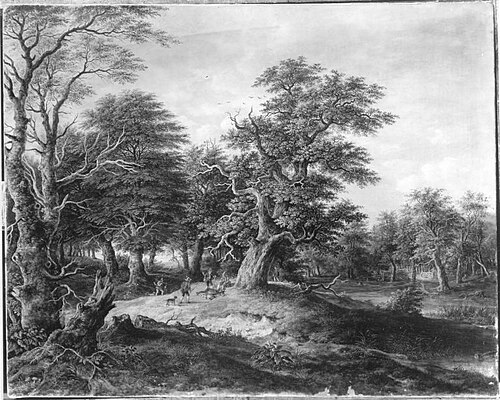 Waldlandschaft, 1840, Johann Jakob Dorner