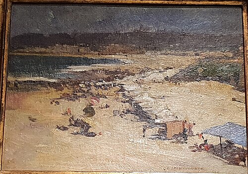 Praia da Figueira da Foz, 1935, Mário Augusto