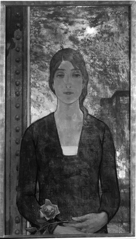 Mädchen in der Industrie, 1926, Fritz Erler