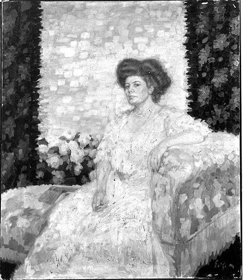 Bildnis der Maria Chillingworth, 1909, Fritz Erler