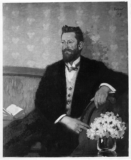 Professor Karl Mayr, 1909, Fritz Erler