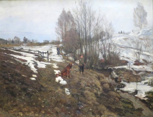 Early spring, 1887, Gerhard Munthe