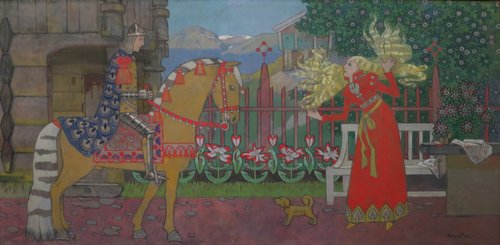 The Suitor, 1905, Gerhard Munthe