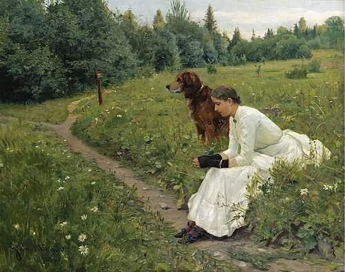 Idyll, 1886, Gerhard Munthe