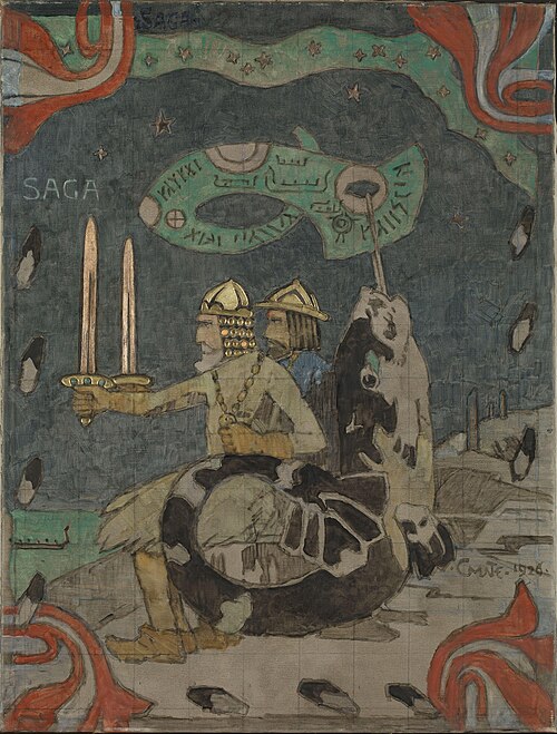 Saga, 1926, Gerhard Munthe