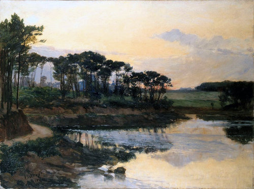 Poente, França, 1907, Alves Cardoso