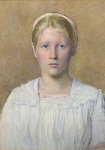 Portrait of Rosalind Bartholemew, 1920, Joseph Arthur Bennett