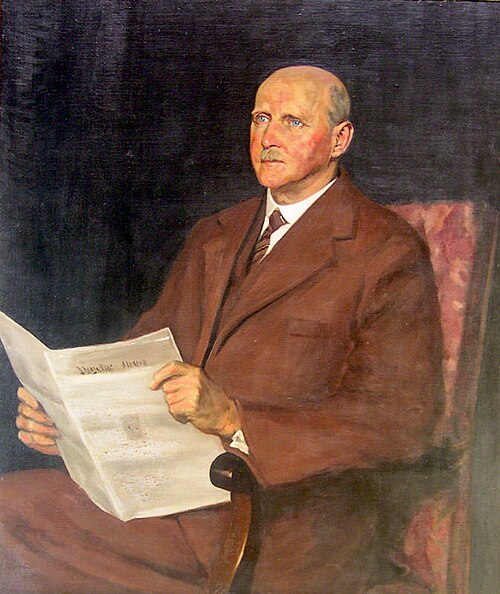 Portrait of Frederick Saunders, 1924, James Huck