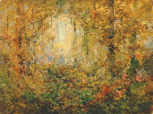 Autumn Tangle, 1920, William Henry Holmes