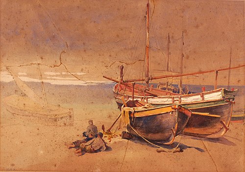 Capri, 1880, William Henry Holmes