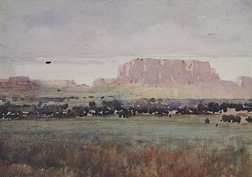 In the Plateau Country, Colorado, 1931, William Henry Holmes