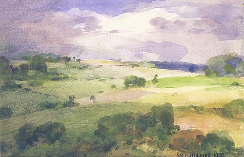 The Maryland Fields, 1929, William Henry Holmes
