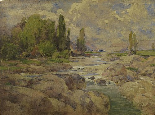 The Normal Rock Creek, 1910, William Henry Holmes