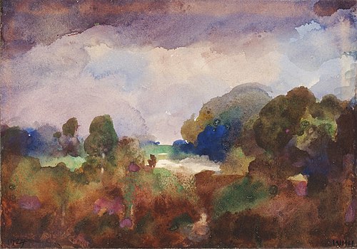 Playing with the Colours, 1888, William Henry Holmes