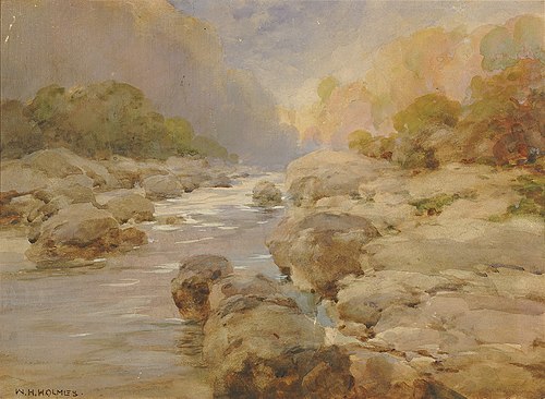 Unmodified Rock Creek, about 1910, 1910, William Henry Holmes