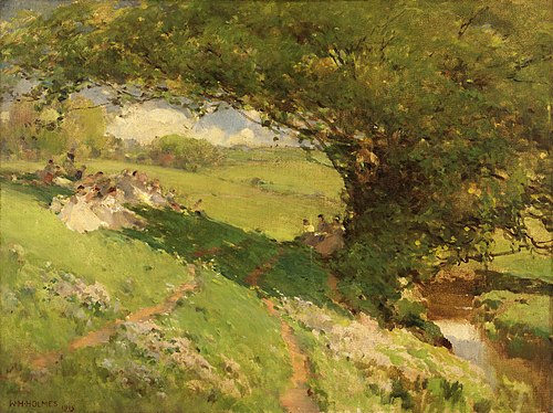 The Wanderlusters' Rest, 1915, William Henry Holmes