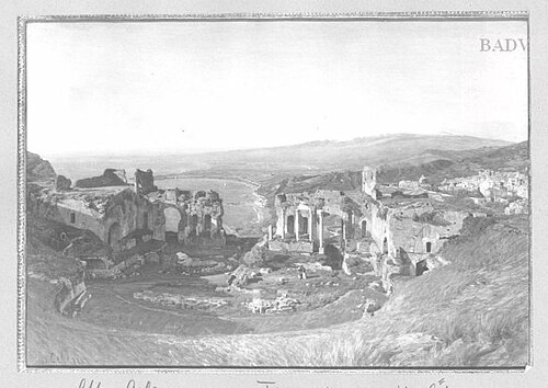 Taormina, 1887, Otto Geleng