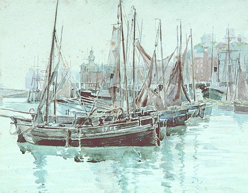 The Little Fishing Boats, , Charles Duncan Hay-Campbell